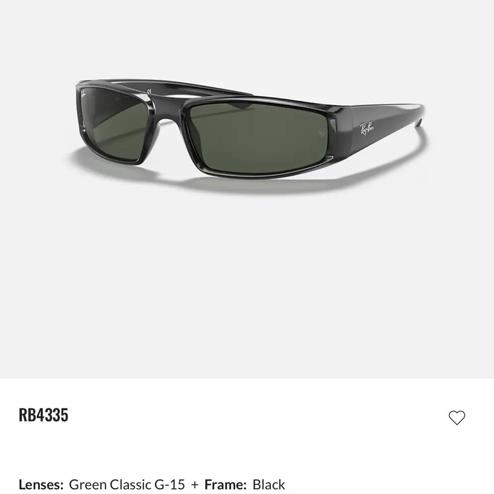 Ray Ban Straight Narrow High Bridge Glasses MODEL CODE RB4335 601/71 58-17